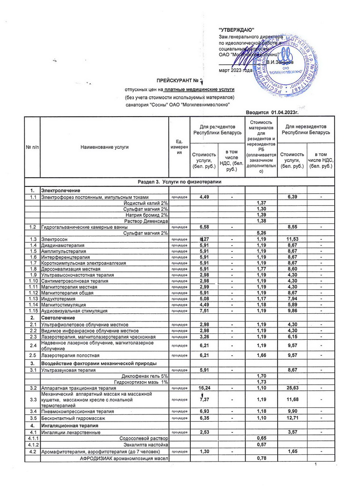 01.04.23 Раздел 3 Услуги по физиотерапии